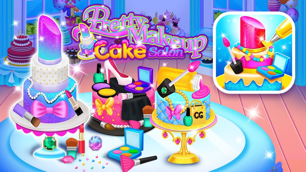 Pretty Makeup Cake Salon Games Apps