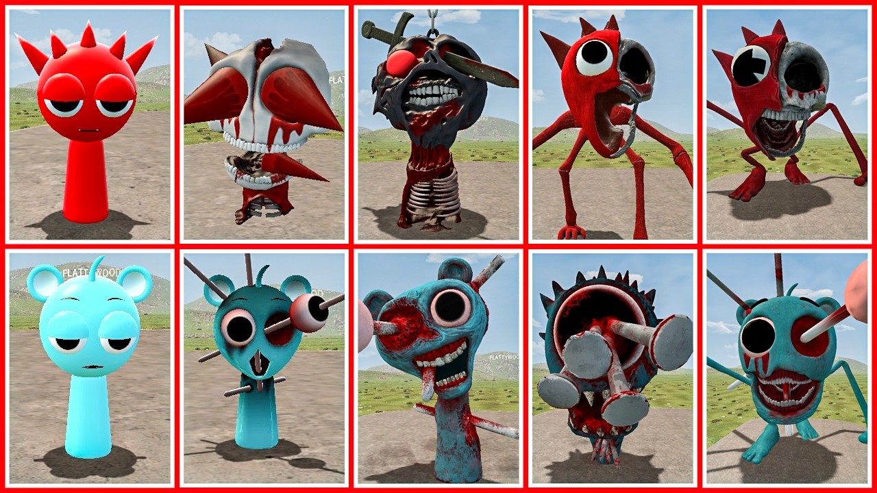 Sprunki Raddy Blue PLACE YOUR BETS?ALL EVOLUTION SPRUNKI RADDY VS ALL EVOLUTION SPRUNKI ...