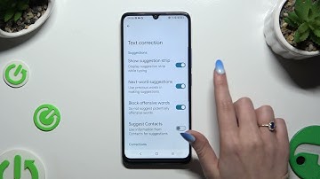 How To Turn On & Off Auto Correction In TCL 505