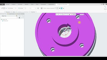 3D Modelling and Assembly of entire Connecting rod in FLANGE COUPLING Parametric 4.0. by Santhosh S
