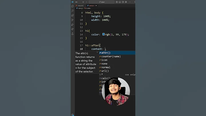 21/100 Tricks: After Before in CSS | HTML CSS JS Animation and Effects #html #css #webdevelopment