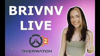 LIVE (VERTICAL) | Gaming, come hang out! :) | Overwatch 2 PC Gameplay | Brivnv