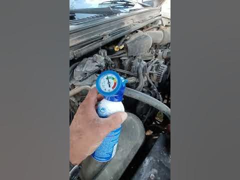 #adding freon to your vehicle #ac repair - YouTube