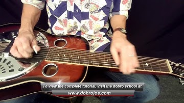 Dobro Lessons with Joe Wilson - Bethesda (8-string EGBDEGBD tuning)