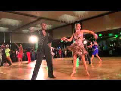 dancers boutique 2015 Emerald Ball Dancesport Championships - Pro Rhythm 1st Round 8