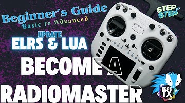 Update ELRS on Your RadioMaster Remote! Also Update The Lua Scripts!