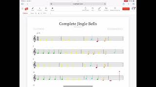 Jingle bells slow First Grade