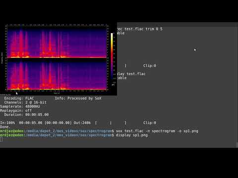 Sox - Spectrogram