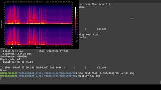 Sox - Spectrogram