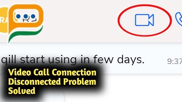 Fix Sandes/GIMS Video Call Connection Disconnected Problem Solved