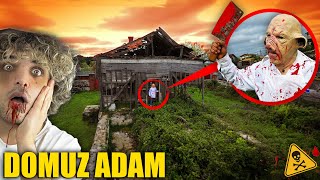 DOMUZ ADAM JOHN PORK 'un TERK EDİLMİŞ EVİNE GİRDİM !! - bana saldırdı !!! 😱 - Mert Yazar