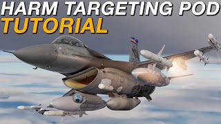 DCS F16C Viper HARM Targeting System & Markpoints Tutorial!