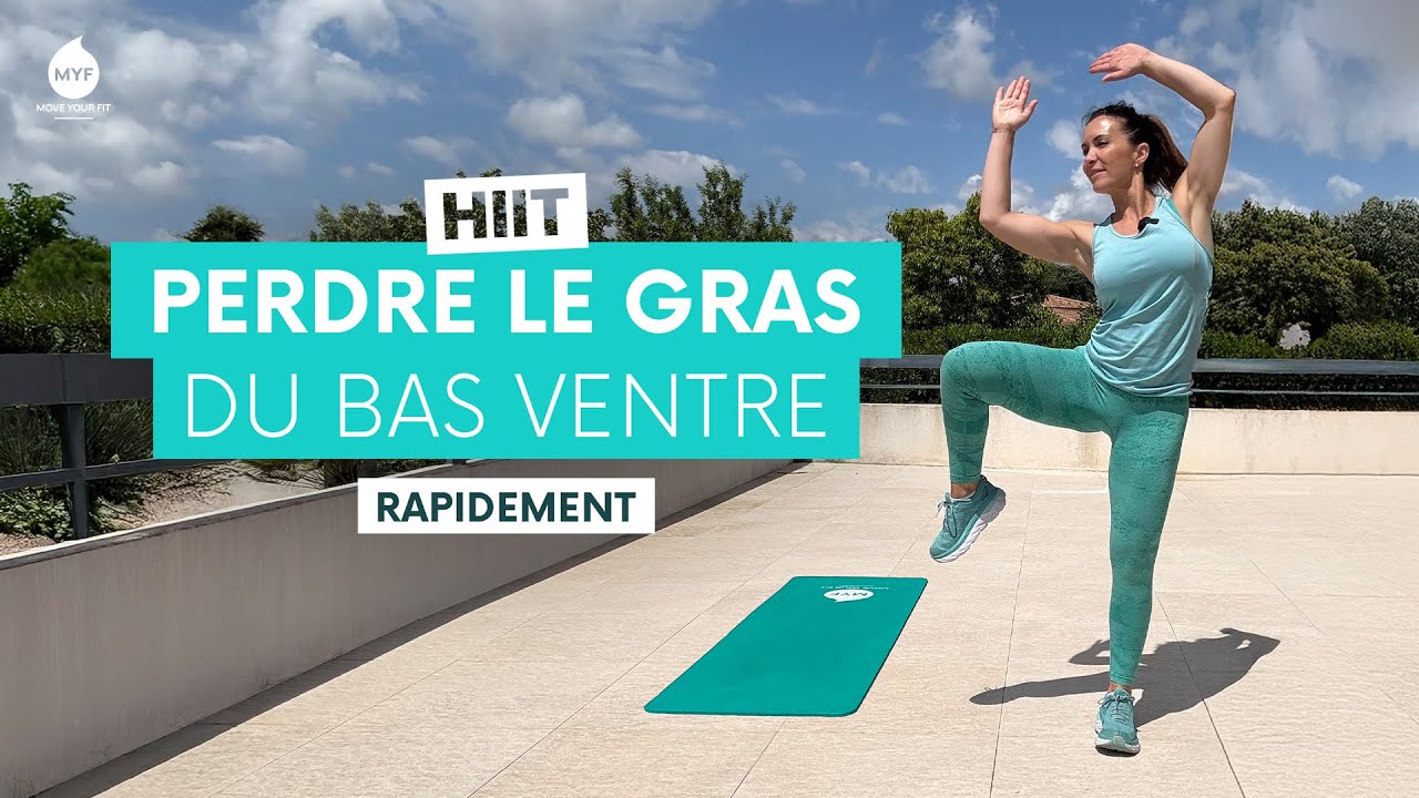 🔥 HIIT - Perdre le gras du bas ventre rapidement - Jessica Mellet - Move Your Fit
