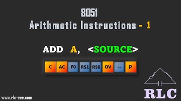 Arithmetic Instruction of 8051 Microcontroller | ADD instruction of 8051 Microcontroller