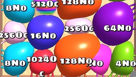 Blob Merge 3d | Mobile Game |GamePlay | ios android games | satisfying relaxing game (Part 55)