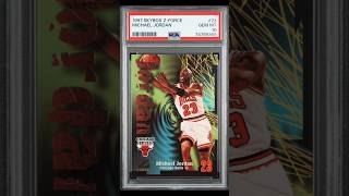 PSA 10 Michael Jordan 1997 Skybox Z-Force Basketball Card