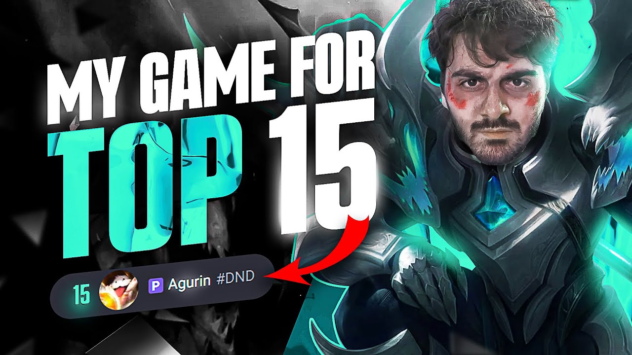 How I got RANK TOP 15