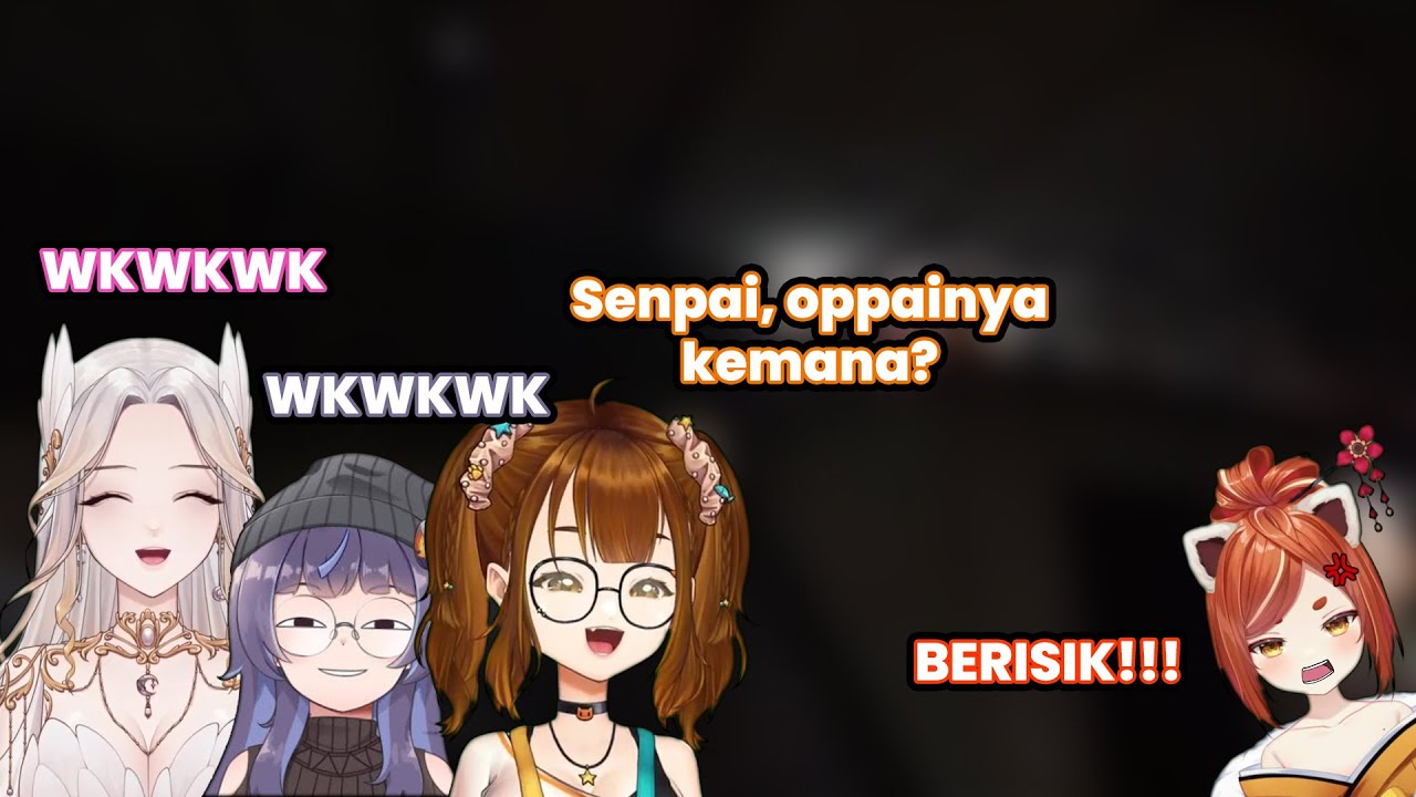 【 VTuber Clip 】Collab Tapi Isinya Bully Orang Tua 🤣 | Alenka Inventra, Pirrou, Indira, & Yuura