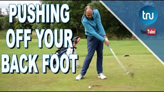 PUSHING OFF YOUR BACK FOOT - THE ROLE OF THE TRAIL FOOT