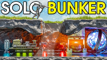 I Built An UNRAIDABLE SOLO Bunker In ARK PvP (FULL WIPE MOVIE)