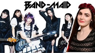 Watching BAND MAID for the first time (they are CRAZY good!)