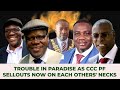 Trouble in paradise as ccc pf sellouts now on each others necks