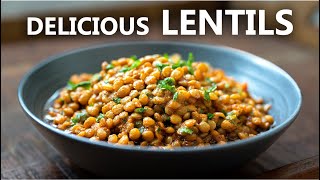 EASY LENTIL RECIPE for a Vegetarian and Vegan Diet | Lentil Recipes image