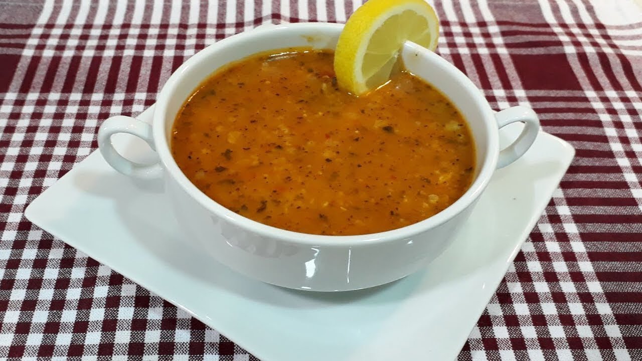 «ЭзоГелин Чорбасы» - очень вкусный турецкий суп