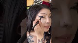 another makeup tut! #shorts #altmakeup #alternative #tutorial