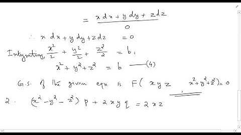 Solution of Lagrange