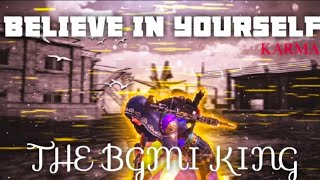 BELIEVE In Yourself✨| BGMI MONTAGE || MAFINITY GAMING||