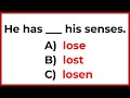 IF YOU CAN GET 5 OUT OF 25, YOUR BRAIN IS SUPER AMAZING #grammar