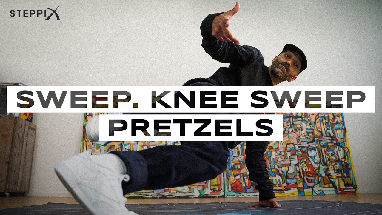 Footwork Workshop: Sweep. Knee sweep. Pretzels / Bboy JEY