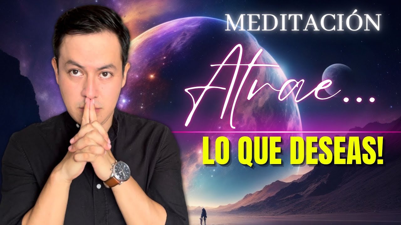 MEDITACIÓN PARA ATRAER LO QUE QUIERES Y ELEVAR TU ENERGIA - YouTube