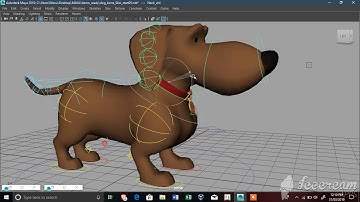 quadruped Rigging in Maya Showreel