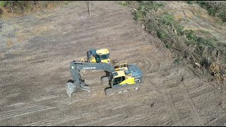 Clearing And Raking The House Area