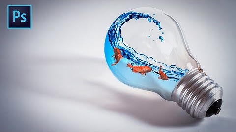 Photo Manipulation | Water Splash in Bulb | Photoshop Tutorial 2020