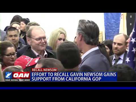 Effort to recall Gavin Newsom gains support from Calif. GOP