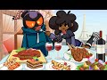 FRIDAY NIGHT FUNKIN’ Whitty Propose Carol LUXURY DINNER MUKBANG- FNF ANIMATION MUKBANG