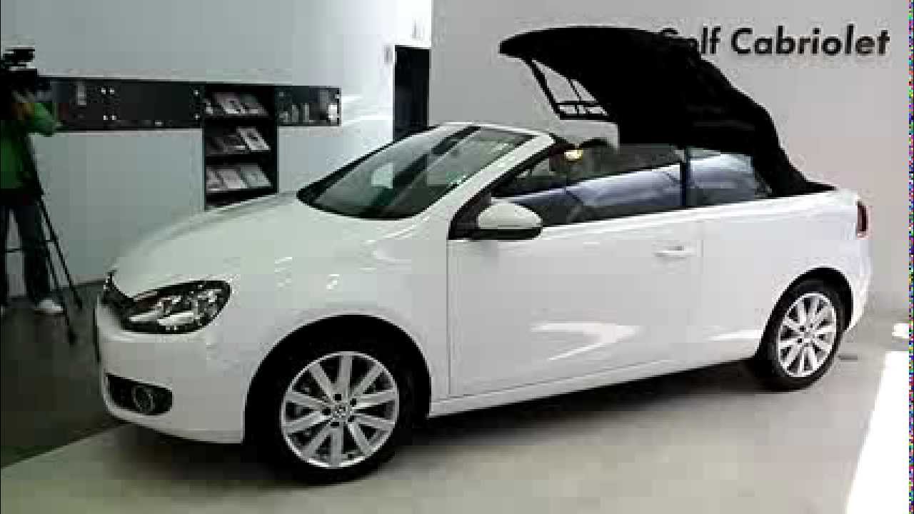 Volkswagen Golf Cabriolet Top Open