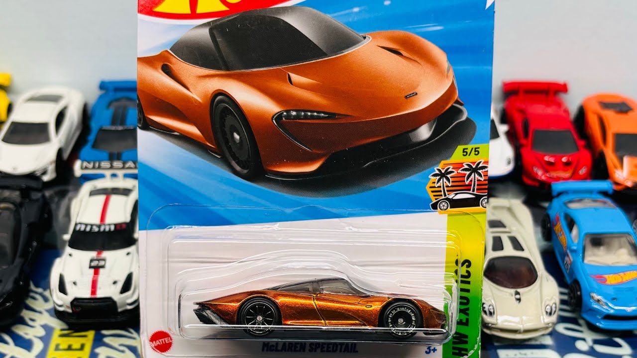 McLaren Speedtail super treasure hunt Hot Wheels STH review - YouTube