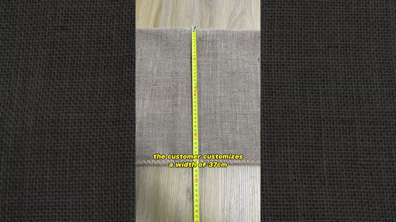 37x90cm customized hessian sandbag