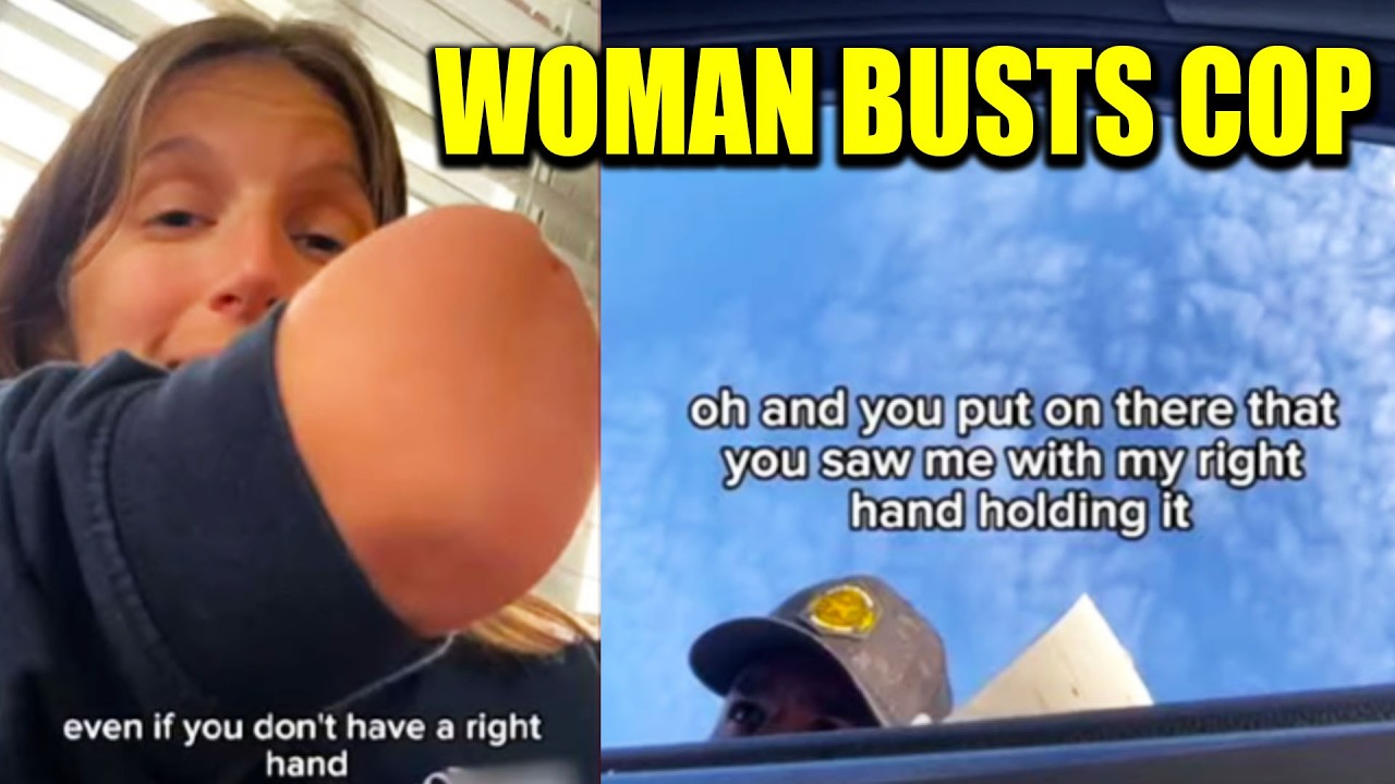 Woman Busts Cop In Viral Video