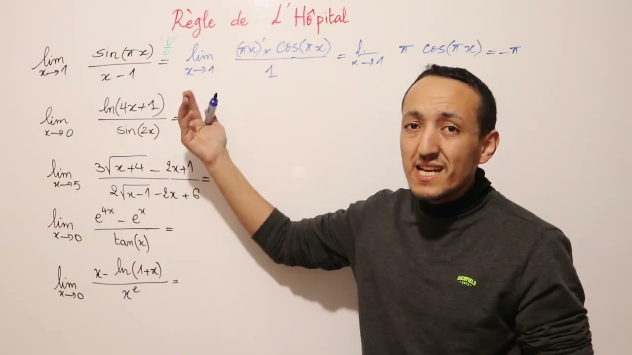 Astuces des limites (Règle de L'Hôpital)