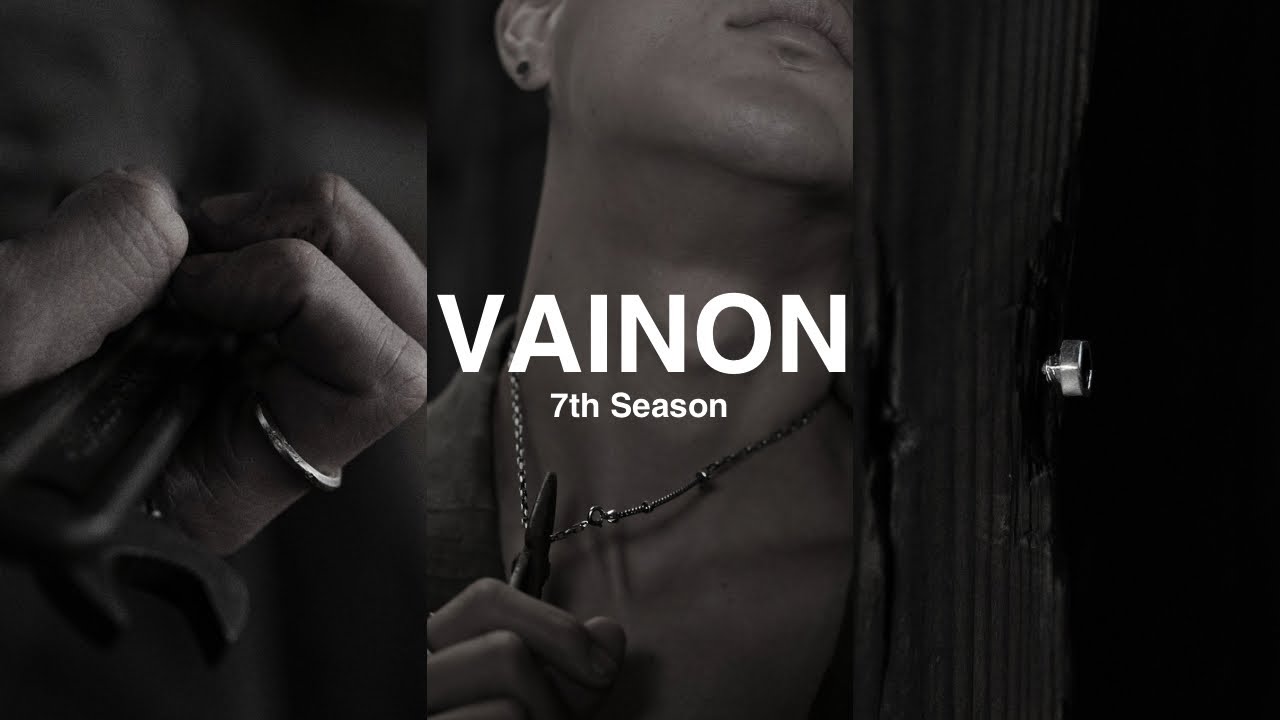 VAINON 7th] Substantial jewelry born from the shapes of obsolete