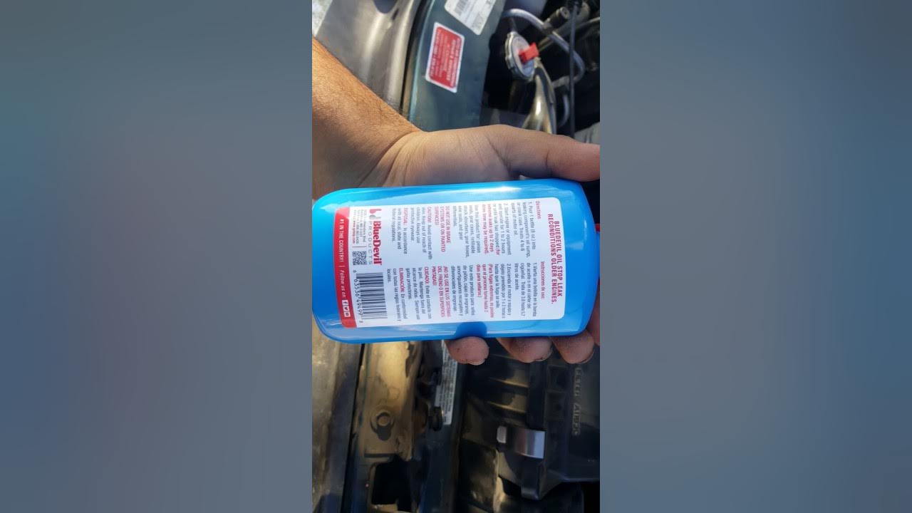 Blue Devil "Oil Stop Leak" pt1 YouTube