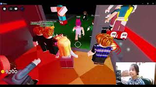 Zara Playing Scary Elevator Game On Roblox... (Again)