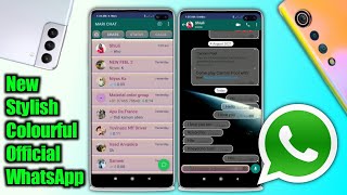 Colourful Official WhatsApp|official WhatsApp ko colourful Kaise banaye WhatsApp theme change screenshot 5