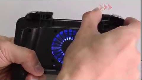 Mobile Controller with Power Bank Cooling Fan for Fortnite PUBG