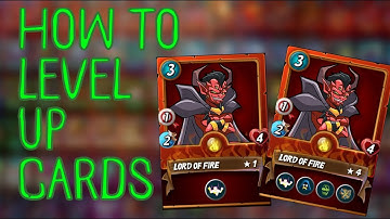 How to Level Up Cards in Splinterlands, and More.